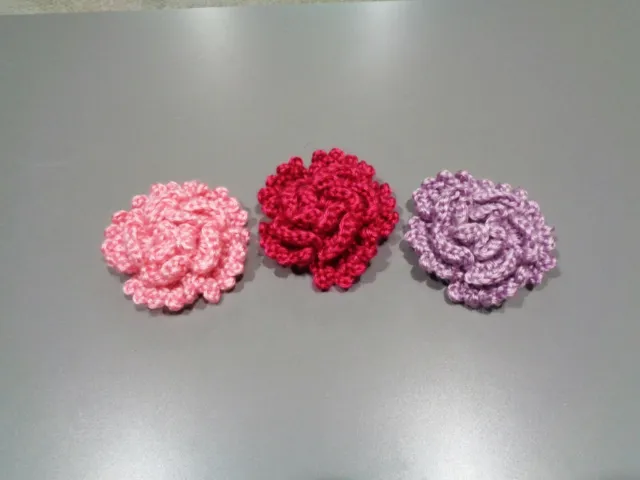 crochet flower motives hand made valentines gift ideas cotton motifs