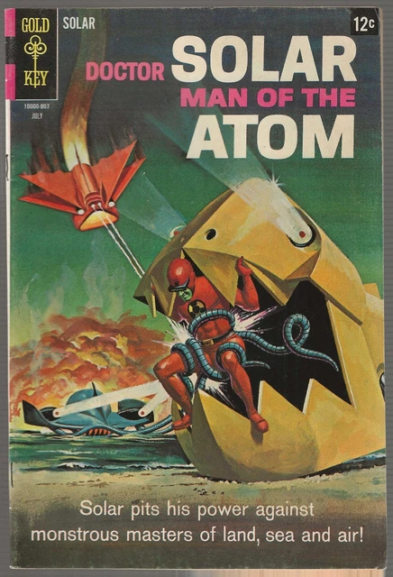 Doctor Solar Man of the Atom #24  1968 Gold Key Comic Book Fine condition