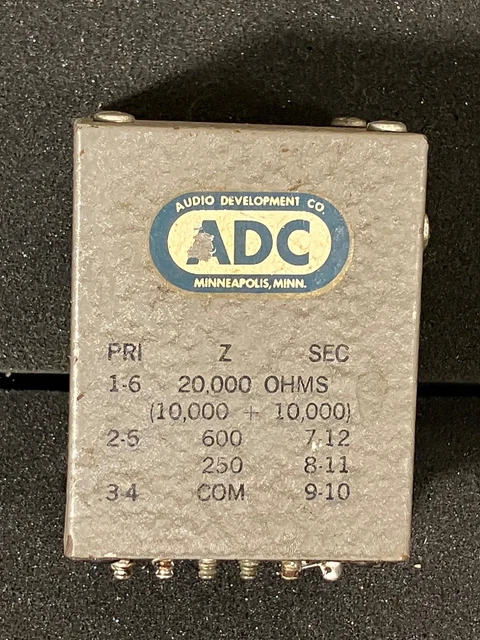 Paire De Transformateurs De Sortie Audio ADC 315G – 30W – Pour 2A3, 6B4, 6L6