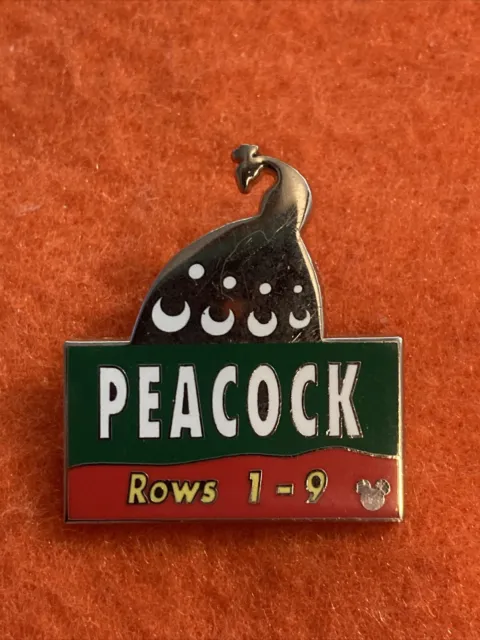 36561     WDW - Peacock - Animal Kingdom Parking Sign - Cast Lanyard Series #3