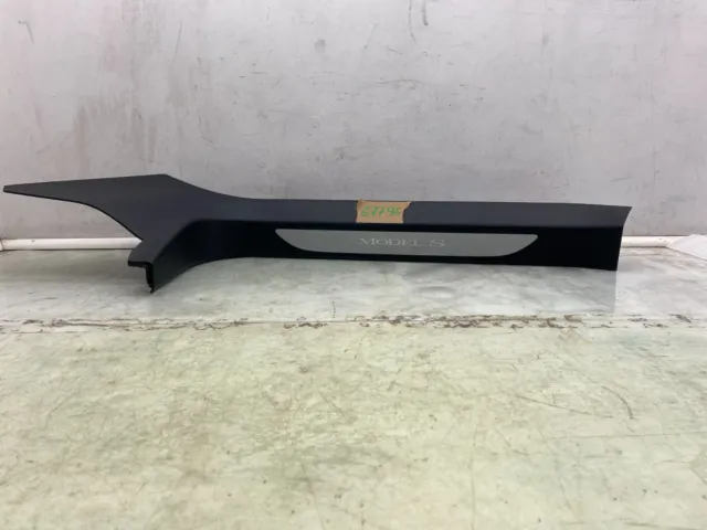 2012-2020 Tesla Model S Front Left Sill Plate A-Pillar Trim Cover Panel Lower LH