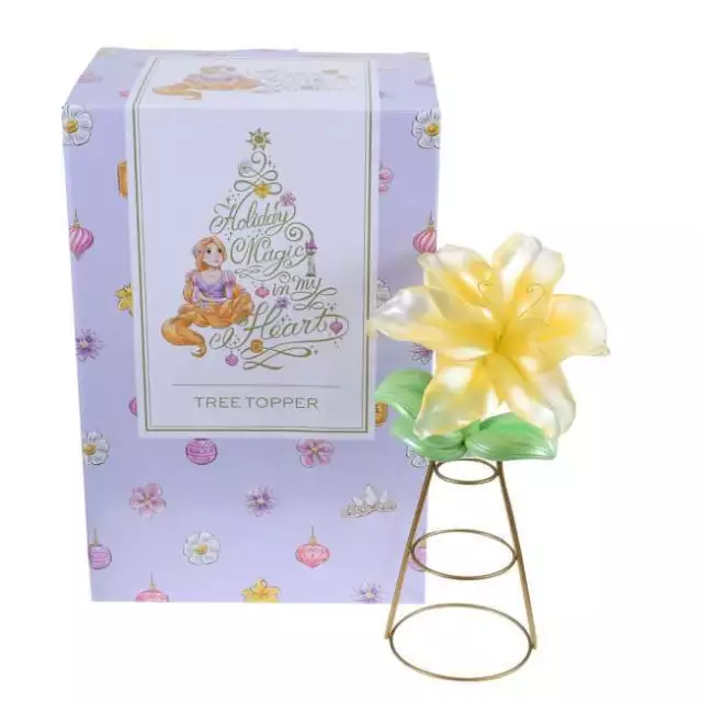 Rapunzel Tangled Tree Topper Magic Flower Christmas princess Disney Store Japan