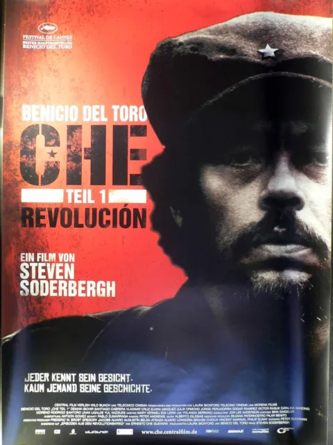 Che - Revolucion - Teil 1 - Benicio del Toro - Filmposter A1 84x60cm gerollt