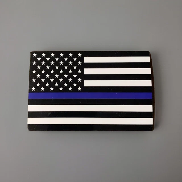3x Thin Blue Line Lives Matter Decal Sticker Support Law Enforcement Car Truck E - Foto 6