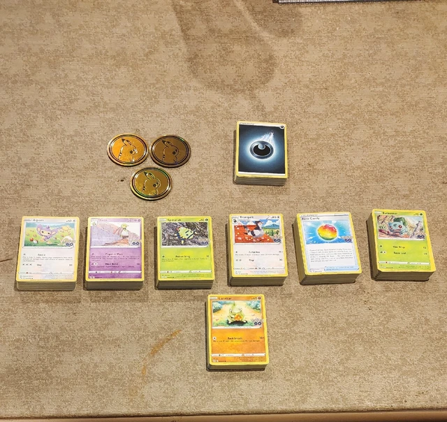 378 Common, Uncommon, Trainer and Energy Pokemon GO Cards! Less than $1 Per Card