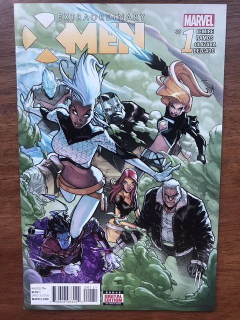 marvel's extraordinary x-men (2015) complete comic lot 1-8, Annual 1