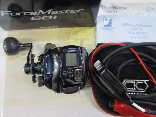 リール SHIMANO 20Force Master601 SHIMANO 20 FORCE MASTER 601 ELECTRIC REEL Used | eBay