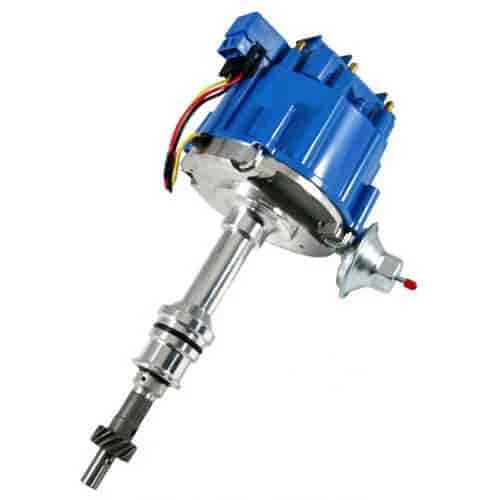 Rpc R3840Blu Billet Hei Ford Fe Distributor Fit 390/427 - Blue Cap