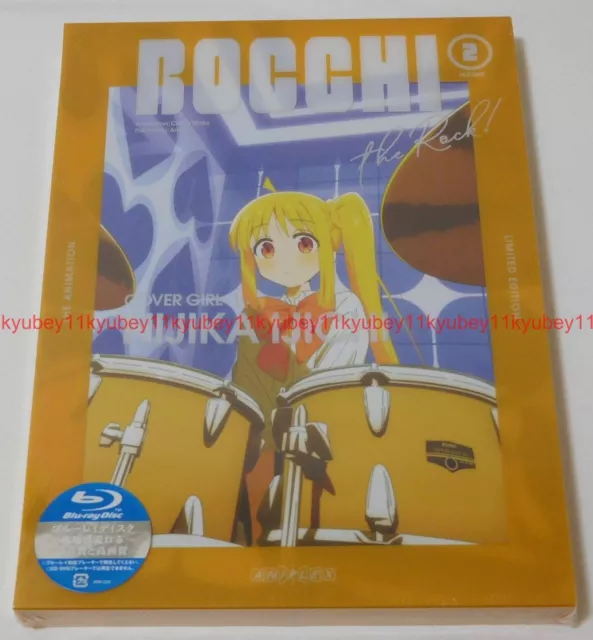 BOCCHI THE ROCK Vol.2 First Limited Edition Blu-ray Soundtrack CD Booklet Japan