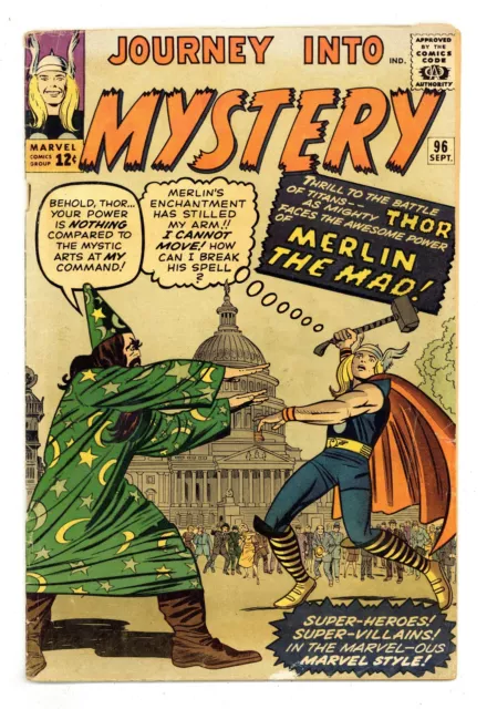 Thor Journey Into Mystery #96 GD/VG 3.0 1963