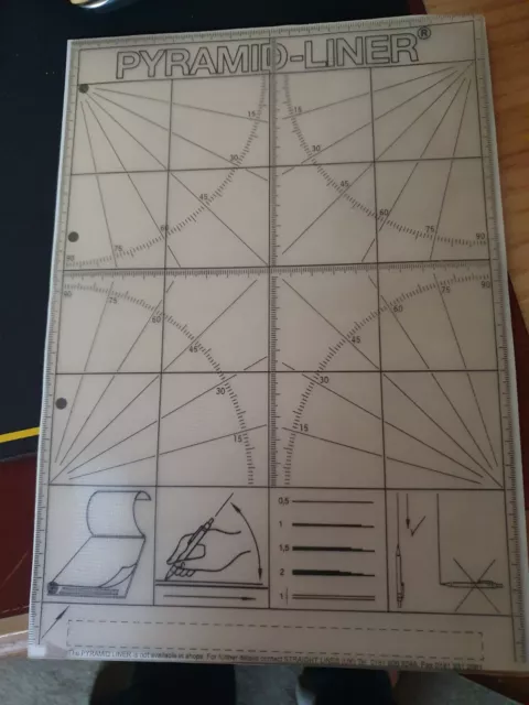Drawing Grid - The Free Hand Designer A4 (Pyramid Liner)