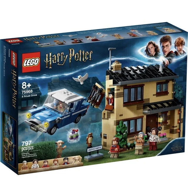 LEGO 75968 Harry Potter: 4 Privet Drive House and Ford Anglia Car - Brand New