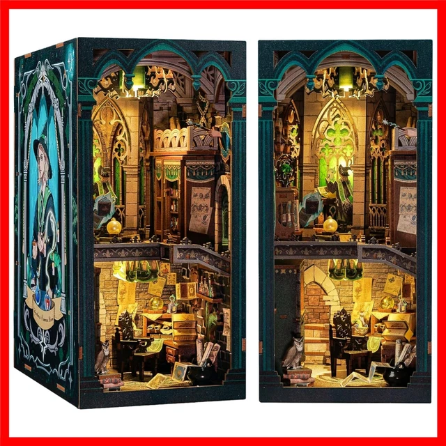 Realm Of The Magic Book DIY Book Nook Kit, Enchanted