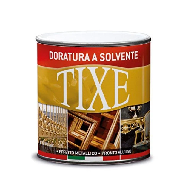 (TG. 500 ml) Tixe 102501 Esterni Solvente, Vernice, Oro Riccopallido, 500 ml - N