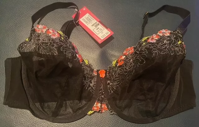 Ex M&S Marks and Spencer Stretch Non-Wired Plunge Bra Bralette Plus Size 18  20