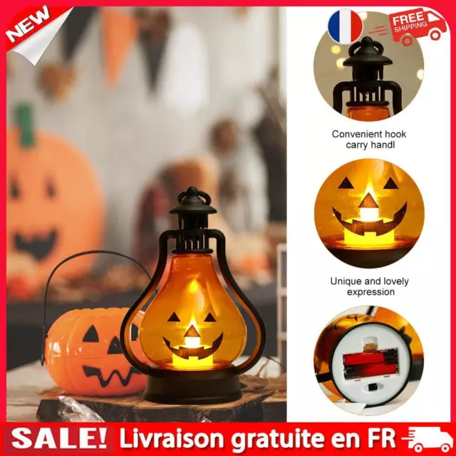 Halloween Led Lantern Waterproof Lights for Home Holiday Party Decor (B)