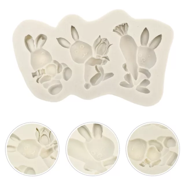 Easter Egg Bunny Mold Food Grade Silicone Ice Cube Molds Candy Chocolate