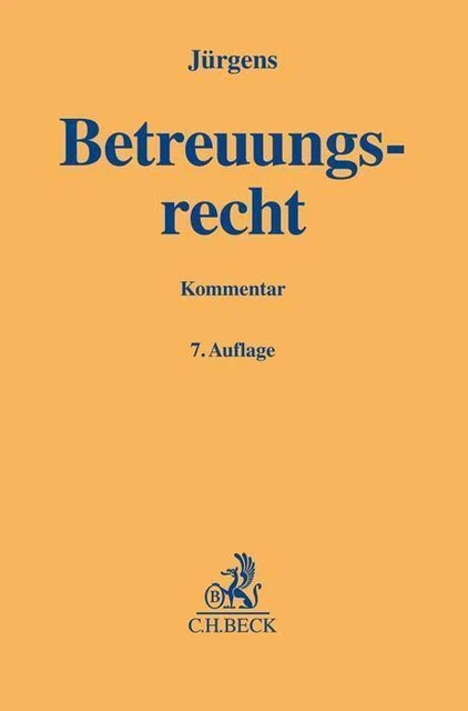 Betreuungsrecht - 9783406789151 DHL-Versand PORTOFREI