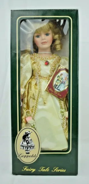 Geppeddo - Fairy Tale Series - Cinderella at the Ball Porcelain Collectible Doll