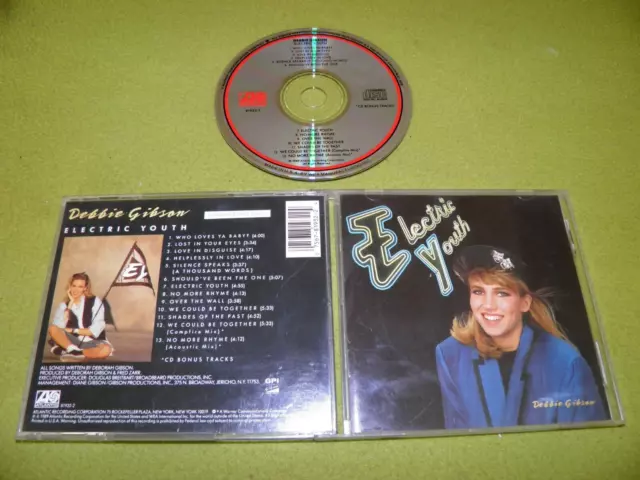 Debbie Gibson - Electric Youth - RARE 1989 1st Issue USA CD + Bonus Tracks / NM