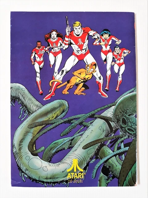 DC ATARI FORCE 5 Rare GALAXIAN Mini Comic Promotion Giveaway (1983) Hi-Grade! 2