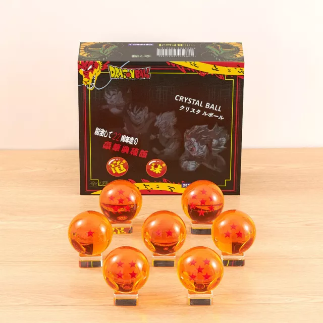 New DragonBall DBZ 1/1 Star Ball Resin Figurine Model Statue Box Set