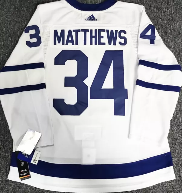 Auston Matthews Toronto Maple Leafs Adidas Primegreen Authentic NHL Hockey Jersey - Away / S/46