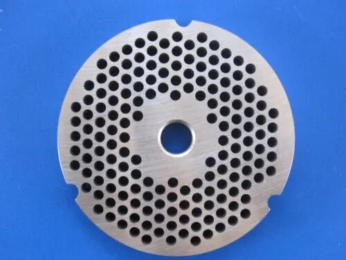 #32 3/16" (4.5mm) STAINLESS Meat Grinder Plate for Hobart 4332 4532 TorRey etc