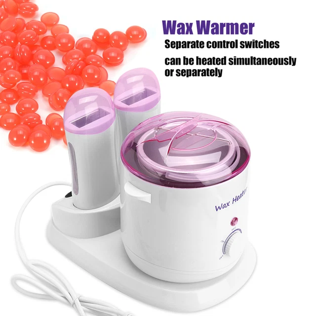 3-In-1 800ml Wax Heater Warmer Painless Body Hair Removal Machine(US Plug ) 2BB