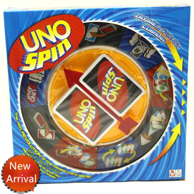 Board Game UNO SPIN Revolution Kid Adult Educational Toy Hot Fun Party Fun Game