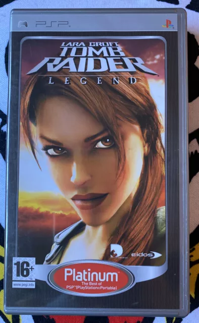Lara Croft Tomb Raider: Legend Sony Playstation Portable PSP - Complete Manual -