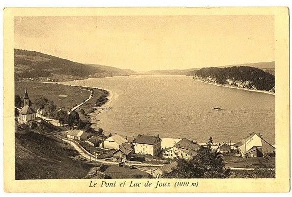 CPA Suisse Mittelland Pont et lac de Joux