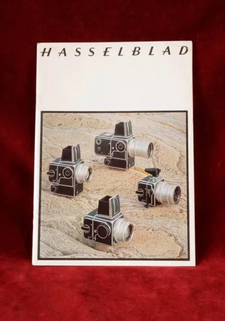 Early Hasselblad System catalogo fotocamere libro obiettivi 500c SWC Distagon 48 pagine