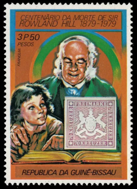 GUINEA BISSAU 395 - Sir Rowland Hill "Wurttemberg Stamp" (pa84825)