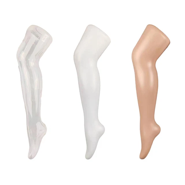 Modèle de Pieds Mannequin Outil de Manucure en PVC Pied Féminin pour Présentation Chaussures Chaînes Pied Droit