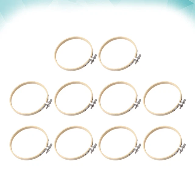 10 Pcs Stickhalter Verstellbare Stickrahmen Kreuzring Stickständer