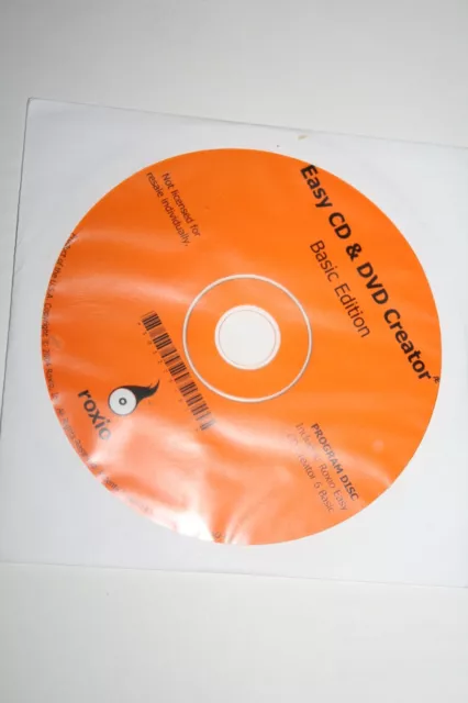 Roxio Easy CD & DVD Creator 6 Basic Edition