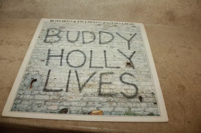 LP.vinyl   Buddy Holly & The Crickets  – 20 Golden Greats (UK-1978)