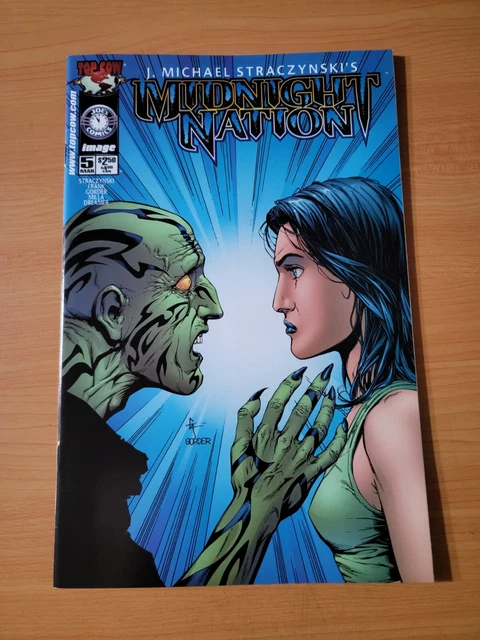 Midnight Nation #5 ~ NEAR MINT NM ~ 2001 Image / Top Cow Comics