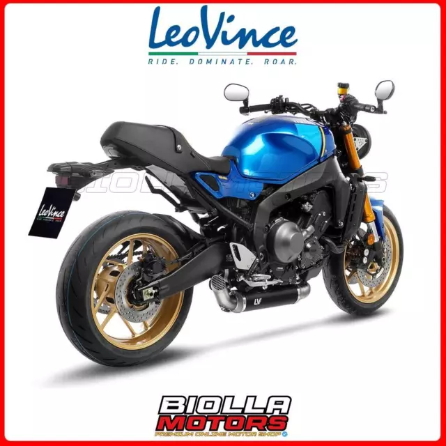 14372Eb Silenziatore Completo Leovince Yamaha Xsr 900 2022 - 2023 Lv Race Stainl
