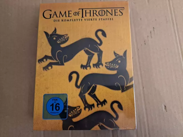 Game Of Thrones, Staffel 4, Digipack, 5 DVD +Bonusdisc, Ltd. Edition,Amazon exkl