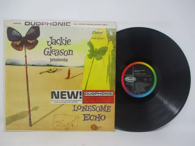 Jackie Gleason Presents Lonesome Echo LP Capitol Salvador Dali Cover