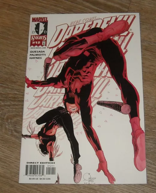 DAREDEVIL # 12 MARVEL KNIGHTS COMICS June 2000 ECHO 1st STORY DAVID MACK QUESADA