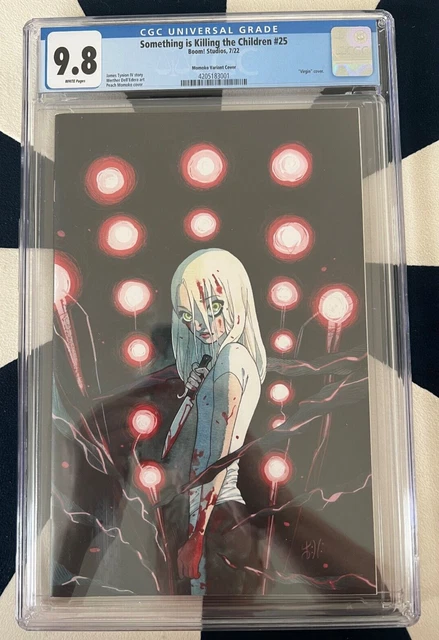 Something is Killing the Children #25 CGC 9.8 Peach Momoko variant 1:25 🔑