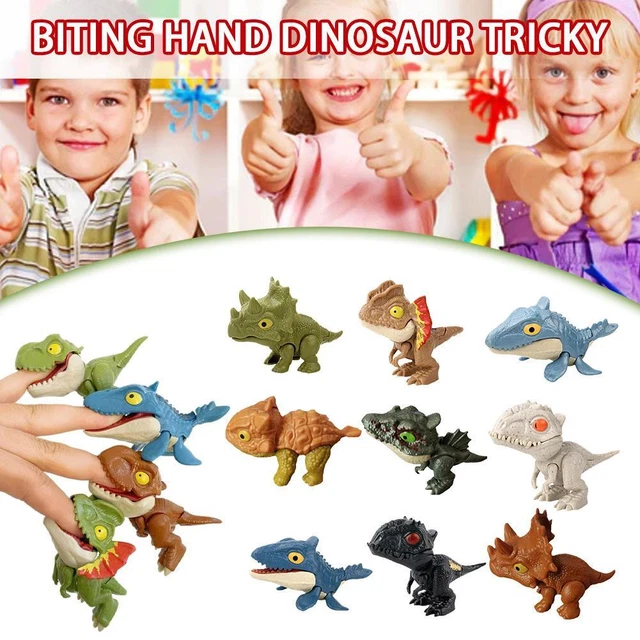 Finger Bite Dino Egg Children's Christmas Gifts Dinosaur Trickyxpct Figure O0C9