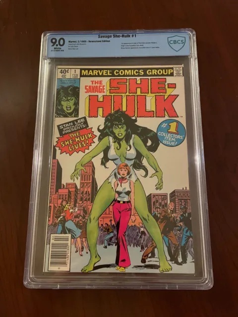 Savage She-Hulk #1 CBCS 9.0 (Marvel Comics 1980) Stan Lee VF/NM Like CGC
