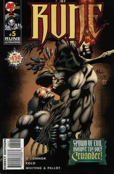 Rune (Vol. 2) #5 VF; Malibu | we combine shipping