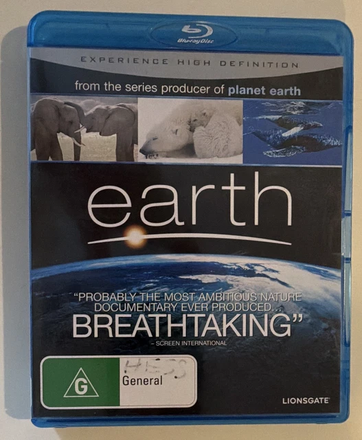 LIONSGATE EARTH BLU-RAY G 2008 Patrick Stewart Widescreen Subtitles ...