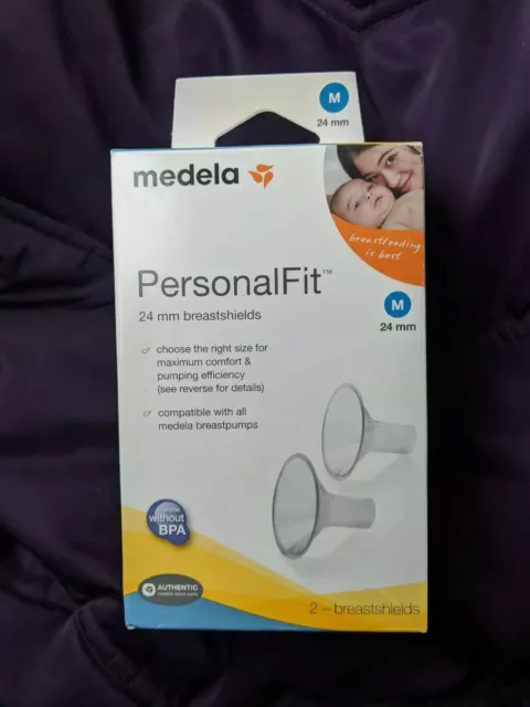 Medela PersonalFit 24 mm Medium Breastshields 2 Breast Shields 87073