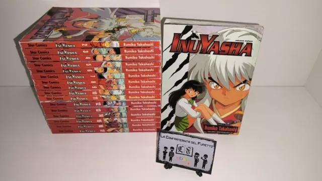 Inuyasha Anime Comic 1/17 Completa Star Comics Manga A Colori Rumiko Takahashi